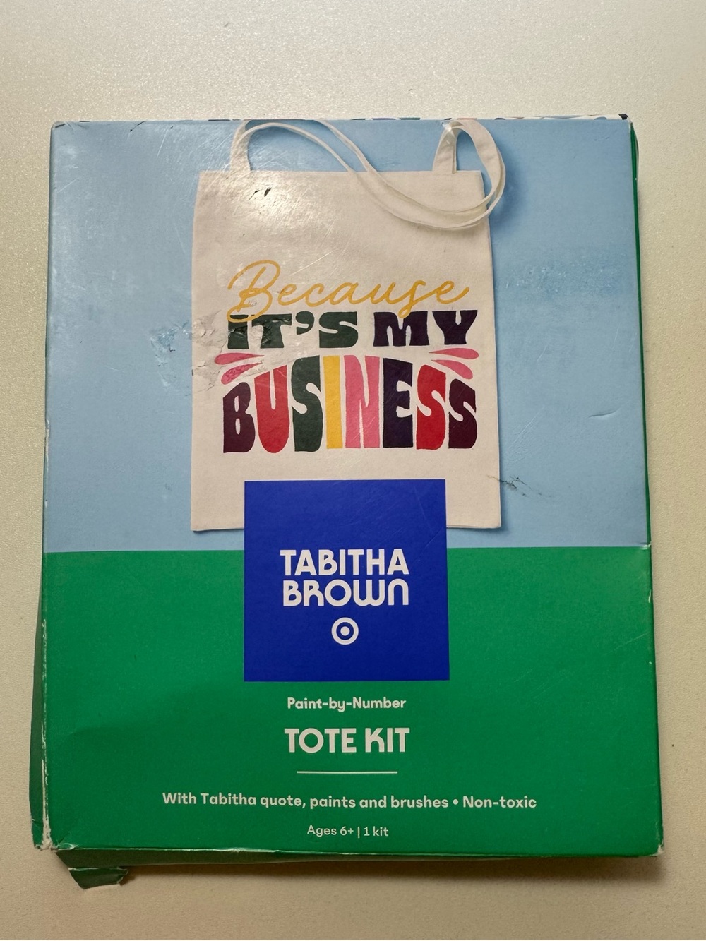 Tabitha Brown x Target Tote Kit – "Because It's My Business" Canvas Tote